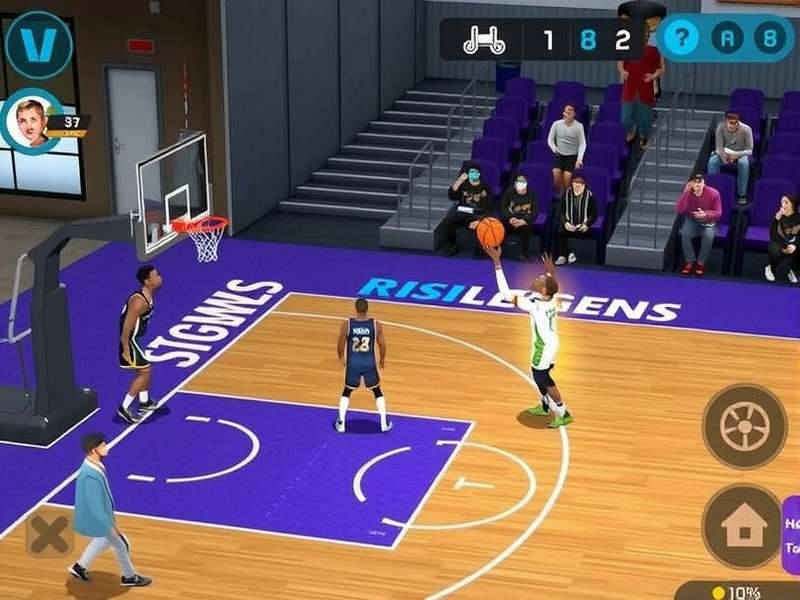 Rising Hoop Legends Gameplay Screenshot